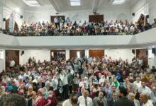 صورة انعقاد الجمعية العمومية لنقابة البيطريين بعد اكتمال النصاب القانونى بحضور 584 عضو