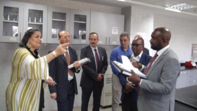صورة الأقليمي للأغذية والأعلاف يستقبل وفدا من كوميسا تمهيدا لاعتماده كمعامل مرجعية للمنظمة(صور)