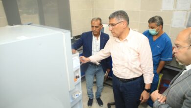 صورة محافظ الجيزة يطمئن على مستوى الخدمات الصحية المقدمة لأهالى العياط