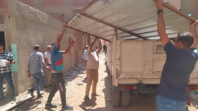 صورة رئس حي العمرانية يتابع تكليفات محافظ الجيزة و الأعمال المخالفة
