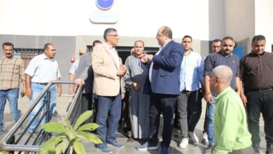 صورة محافظ الجيزة يتفقد عدداً من المشروعات التنموية بقرية الودى بمركز الصف