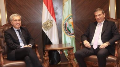صورة تفاصيل لقاء وزير الزراعة والسفير البرازيلى بالقاهرة