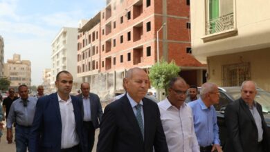 صورة محافظ القاهرة يتابع اعمال ازالة المبانى المخالفة بالعاصمة