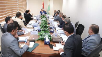 صورة تفاصيل اجتماع وزير الزراعة  بمجلس إدارة الاصلاح الزراعي وصندوق الأراضي(صور)