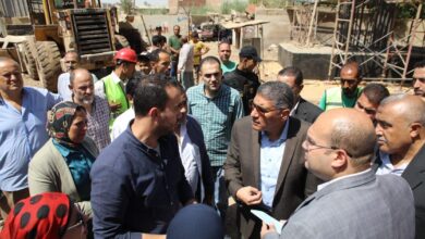 صورة محافظ الجيزة يتفقد الحالة العامة للمحاور والإشغالات والنظافة  بالمحافظة(صور)