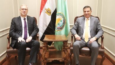 صورة تفاصيل لقاء وزير الزراعة المصري بالسفير الهولندي بالقاهرة