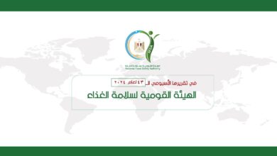 صورة سلامة الغذاء : تصدير 3635 رسالة غذائية..  والسعودية والسودان على رأس الدولة المستوردة