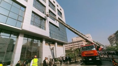 صورة بنك القاهرة يقوم بإجراء تجربة إخلاء ناجحة للتأكد من سلامة منظومة الطوارئ(صور)