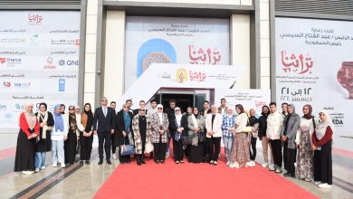 صورة معرض تراثنا يستقبل وفود جامعات مصر.. ويدعو الشباب للاستفادة من الخدمات المتاحة