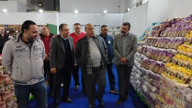 صورة العشري يتفقد المعرض الرئيسي اهلا رمضان للاطمئنان علي الترتيبات النهائية 