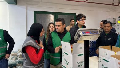 صورة نجوم الرياضة يشاركون “مصر الخير” في تعبئة كراتين حملة إفطار صائم