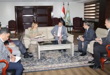 صورة تفاصيل لقاء وزير الزراعة مع مدير ومكتب اليونسكو وممثل الفاو لتطوير المتحف الزراعي وحديقة الأسماك
