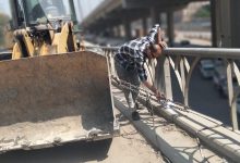 صورة  الجيزة: غلق كلي بشارع ٢٦ يوليو بالاتجاه القادم من كوبري ١٥ مايو في اتجاه ميدان لبنان