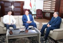 صورة تفاصيل لقاء وزير الزراعة مع محافظ الوادي الجديد