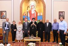 صورة رئيس البنك الزراعي المصري يبحث مع  قداسة البابا تواضروس الثاني التوسع في تمويل مشروعات الأديرة