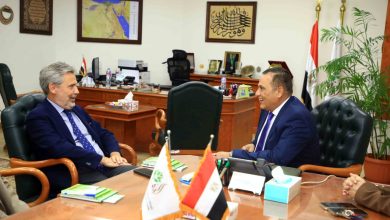 صورة رئيس شركة  الريف المصرى  يبحث مع  السفير الإيطالى بالقاهرة التعاون المشترك فى مجالات الزراعة التعاقدية ومعالجة مياه الرى