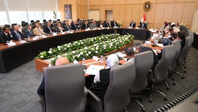 صورة تفاصيل لقاء وزير الصناعة  مع مصنعي الأسمنت