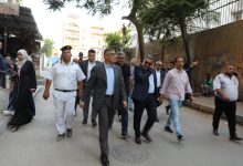 صورة محافظ الجيزة يعاين مسارات بديلة لإجراء تحويلات بمحطة مترو المطبعة
