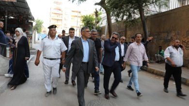 صورة محافظ الجيزة يعاين مسارات بديلة لإجراء تحويلات بمحطة مترو المطبعة