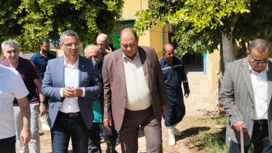 صورة وزير الزراعة اللبناني يتفقد عدد من المشروعات التنموية بالنوبارية والإسكندرية