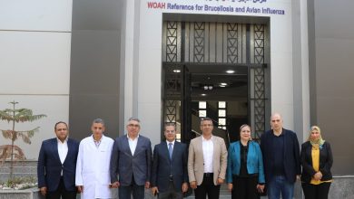 صورة وزير الزراعة اللبناني يتفقد المتحف الزراعي بالدقي ومركز البحوث الزراعية