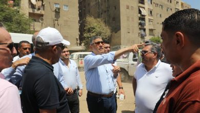 صورة محافظ الجيزة يتابع نسب تنفيذ مجمع المدارس ببولاق الدكرور