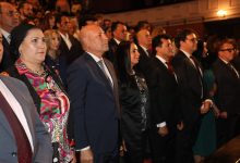 صورة وزراء التضامن والشباب  والثقافة يشهدون فعاليات الدورة التاسعة للملتقى الدولى لفنون ذوى القدرات الخاصة