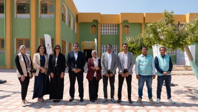صورة بنك التعمير والإسكان يفتتح مبنى المبيت بمدرسة الأمل للصم وضعاف السمع بمحافظة الفيوم