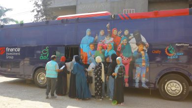 صورة أول أوتوبيس متنقل لـ”صناع الخير” يجوب محافظة الغربية