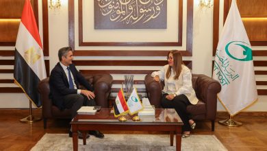 صورة تفاصيل لقاء رئيس البريد المصري والرئيس الإقليمي لشركة “Visa Inc” لمنطقة وسط وشرق أوروبا والشرق الأوسط وإفريقيا