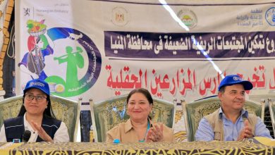 صورة “التضامن” تتابع تنفيذ مشروع “تحسين الأمن الغذائي”والاقتصادي  بالمنيا