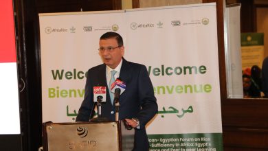 صورة وزير الزراعة يفتتح فعاليات منتدى الأرز الأفريقي.. تحت شعار: الاكتفاء الذاتي(صور)