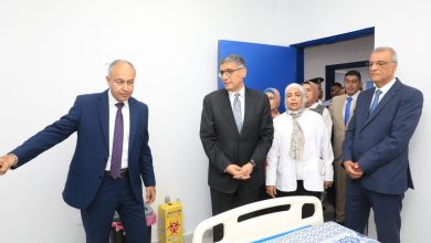 صورة محافظ الجيزة يفتتح وحدة الرعاية  بمستشفى أكتوبر المركزي