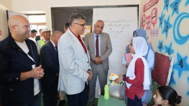 صورة محافظ الجيزة يتفقد مدارس الواحات البحرية ويتابع سير العملية التعليمية