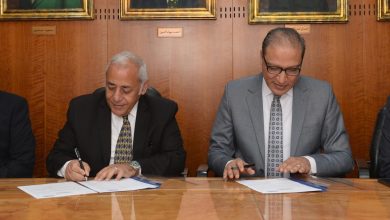 صورة ” الأهلي المصري ” و “أخبار اليوم “يوقعان عقد تأجير مخازن بمدينة السادس من أكتوبر
