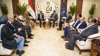 صورة تفاصيل لقاء رئيس هيئة الرعاية الصحية مع رئيس اتحاد المستشفيات العربية