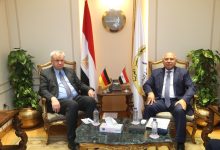 صورة تفاصيل لقاء وزير الصناعة والنقل مع سفير ألمانيا بالقاهرة