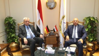 صورة تفاصيل لقاء وزير الصناعة والنقل مع سفير ألمانيا بالقاهرة