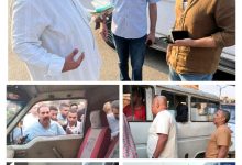 صورة محافظ الجيزة: ضبط 40 مخالفة لسيارات السرفيس لتقسيم خطوط السير وتحصيل أجرة زائدة وفض مواقف عشوائية