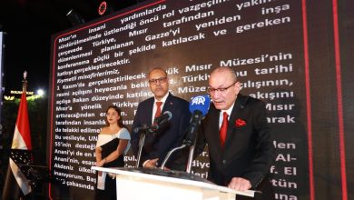 صورة السفارة التركية في القاهرة تحتفل بالذكرى ال102 لتأسيس الجمهورية التركية