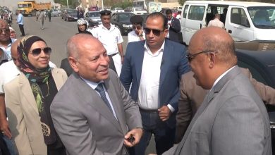 صورة مُحافظ القاهرة ورئيس الغُرفة التجارية يتفقدان سوق اليوم الواحد بحي 15 مايو