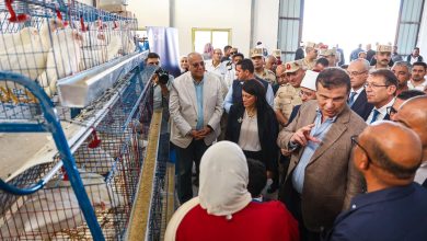 صورة وزراء التخطيط  والزراعة  والأوقاف يتفقدون “المركز الزراعي المتكامل” بسهل القاع ” بسيناء