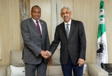 صورة بحث سبل التعاون بين المنظمة العربية للتنمية الزراعيه ومجموعة البنك الإفريقي للتنمية