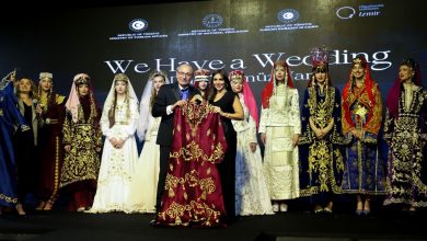 صورة احتفالية ثقافية تركية على ضفاف النيل.. وعرض لفساتين الزفاف و ليلة الحناء