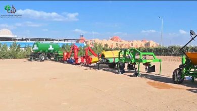 صورة “الريف المصرى الجديد” توفر معدات ميكنة زراعية لخدمة مزارعى منطقة الطور