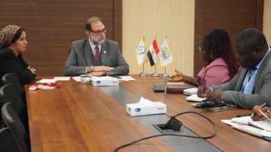 صورة تفاصيل اللقاء بين رئيس هيئة سلامة الغذاء ونظيرته الليبيرية