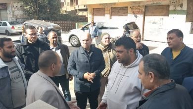 صورة نائب محافظ الجيزة يتفقد قري المنوات وميت شماس وميت قادوس بمركز أبوالنمرس