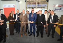 صورة وزير التموين خلال افتتاحة للمعرض الدولى لصناعة الحبوب معرض Grain Tech Egypt