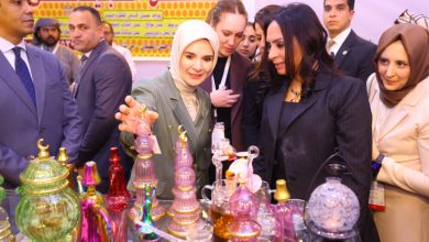 صورة تفاصيل وزيرة التضامن المصرية ونظيرتها  التركية لمعرض “ديارنا للحرف اليدوية والتراثية