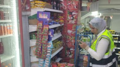 صورة سلامة الغذاء: تصدير 5560  رسالة غذائية  والسعودية أبرز الدول المستوردة..و ضبط كيان غير مرخص لتصنيع المكملات الغذائية والتحفظ على أكثر من 5 آلاف عبوة